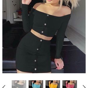 Little black dress *2pcs set